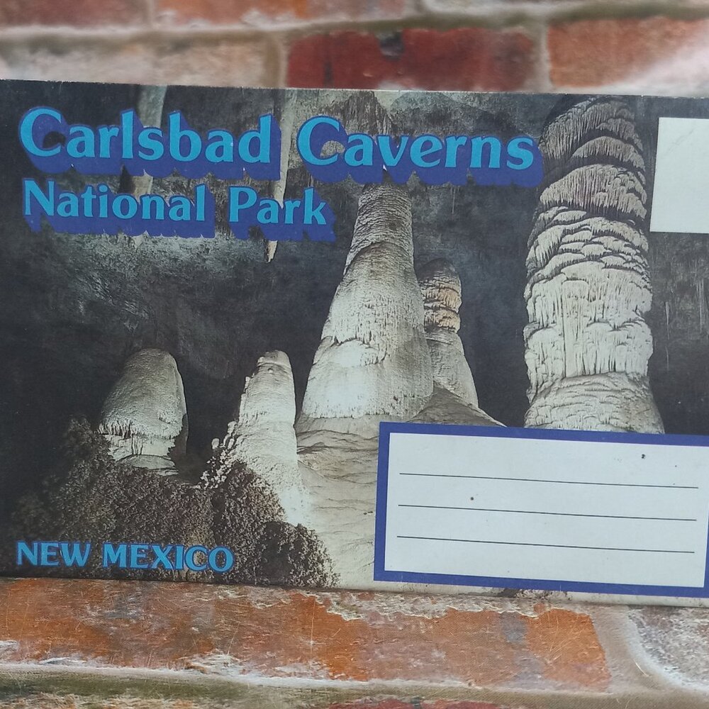 Carlsbad Caverns National Park Postcard booklet